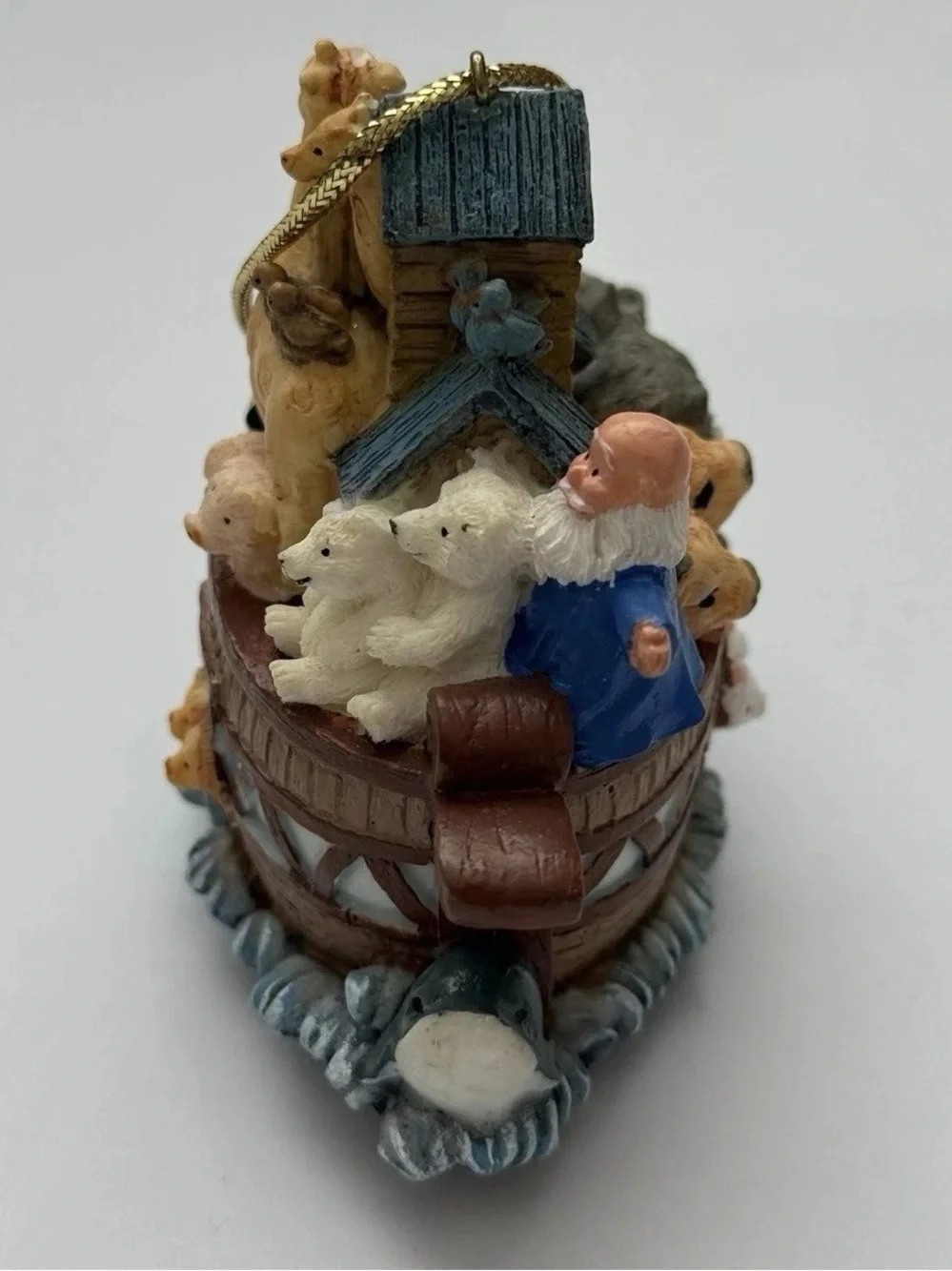 Noah’s Ark Animals Christmas Ornament Religious Bible Story Holiday Decor
